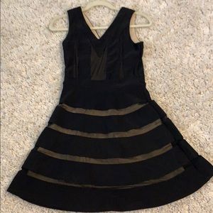 Honey and Rosie black fit and flare dress!